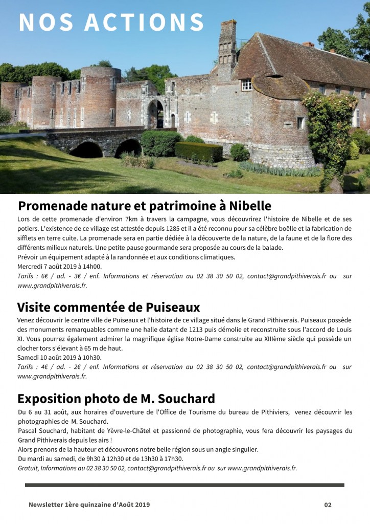 Newsletter Août 1-2