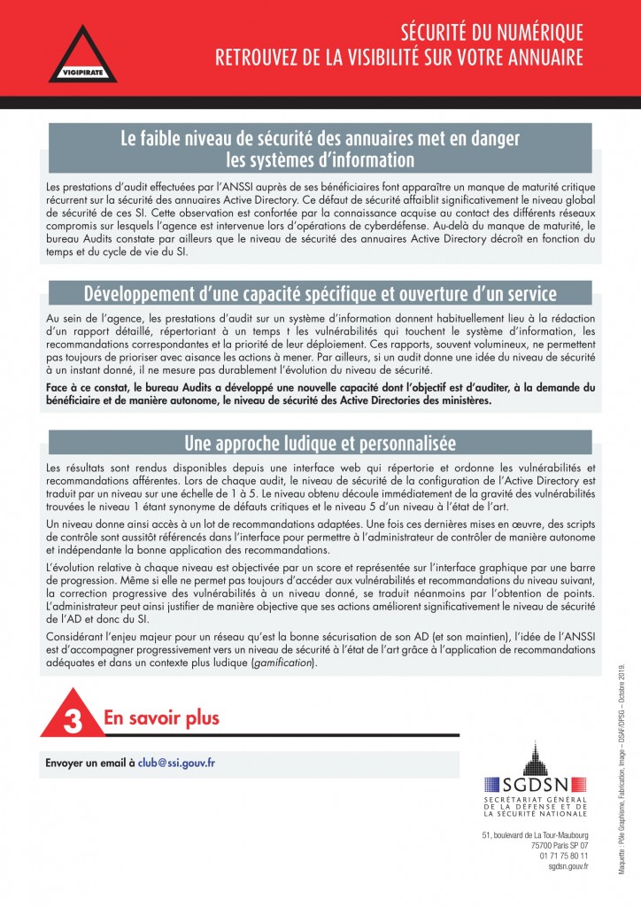 Annexe VGP_VISIBILITE_ANNUAIRE Octobre 2019-2